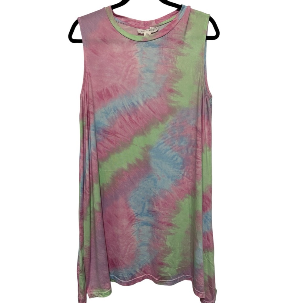 XL tye-dye dress
